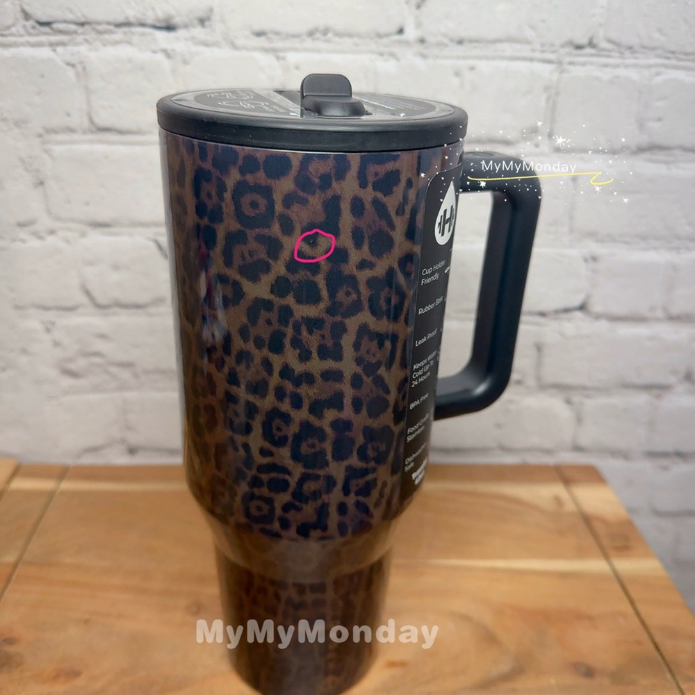 HydroJug ACTA Luxe 40oz Leopard Tumbler - Picture 7 of 11